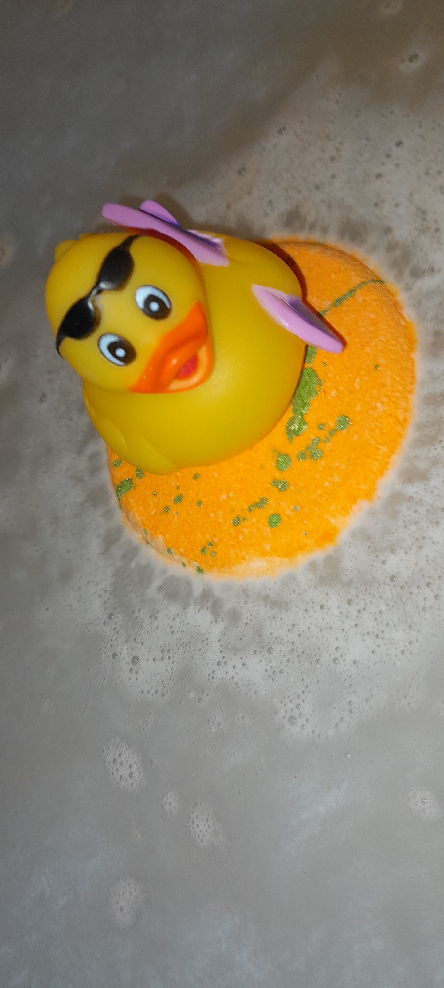 Surfer ducks