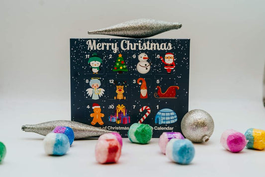 Bath shot bomb Christmas advent calender