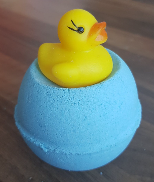 blue toy duck